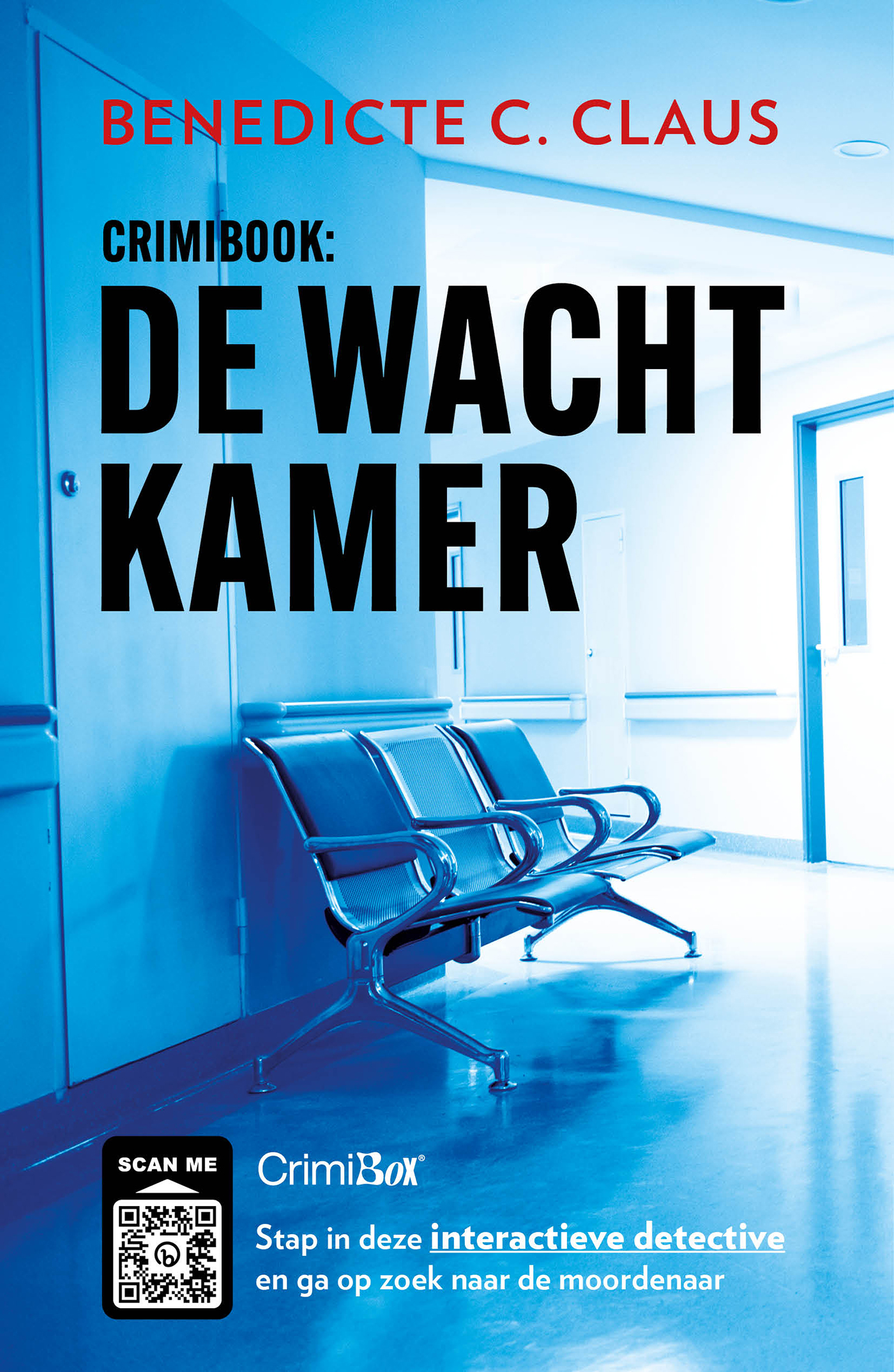 Crimibook: De wachtkamer: Stap in deze interactieve detective en ga op zoek naar de moordenaar